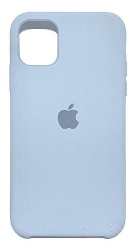 Carcasa iPhone 11 Pro Max Silicona Antideslizante Color Celeste -   - Tecnología para todos